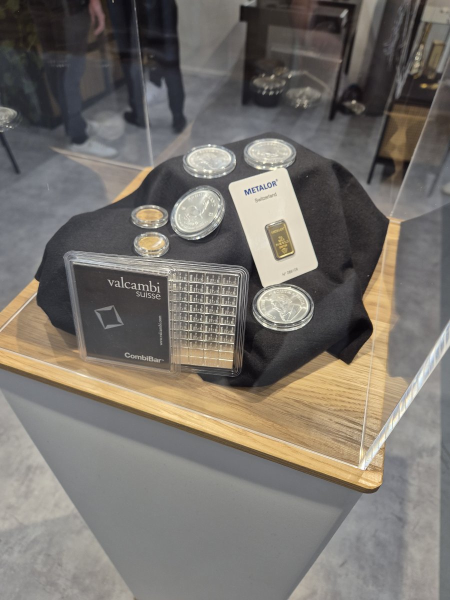 Physische Edelmetalle